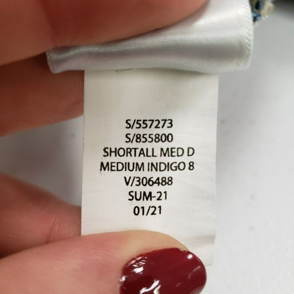 GAP Blue Denim Short Overalls - Picture 5 of 11